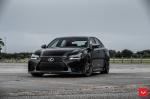Lexus GS F on Vossen Wheels (HF-1) 2019 года